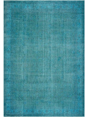 Vintage Sarı Oryantal Yün Modern Desenli Yün Hav Toz Vermez Leke Tutmayan Salon Yolluk Mutfak El Dokuma Halı