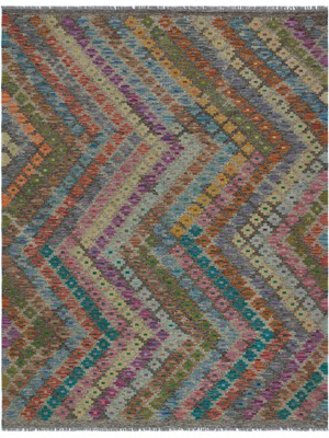 Iskece Pembe Eskitme Yün Modern Desenli Yün Hav Toz Vermez Leke Tutmayan Salon Yolluk Mutfak El Dokuma Halı