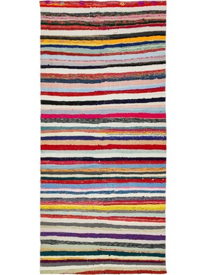 Hali.Net 160x342 cm Bej Vintage Anadolu Yün Halı | Salon Yatak Odası Halısı | Doğal Yün El Yapımı El Dokuma Hav Vermez | UNİQUE-37233