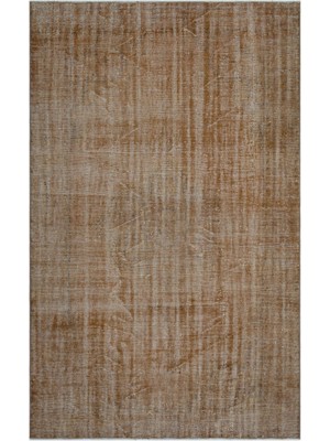 Epir Sarı Eskitme Yün Modern Desenli Yün Hav Toz Vermez Leke Tutmayan Salon Yolluk Mutfak El Dokuma Halı