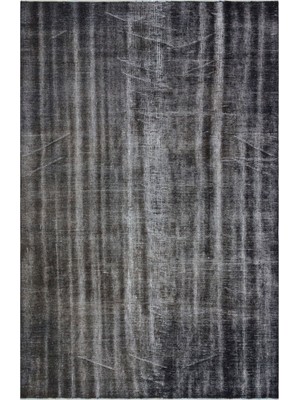 Girit Bej Çizgili Yün Modern Desenli Yün Hav Toz Vermez Leke Tutmayan Salon Yolluk Mutfak El Dokuma Halı