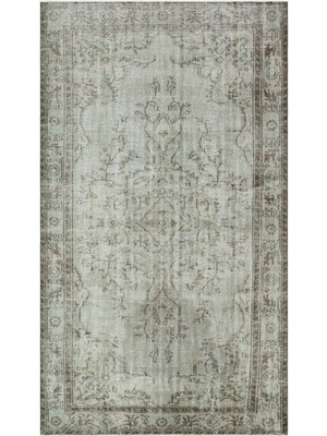 Teselya Mavi Patchwork Yün Modern Desenli Yün Hav Toz Vermez Leke Tutmayan Salon Yolluk Mutfak El Dokuma Halı