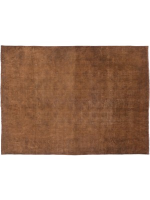 Kahverengi Eskitme Yün Modern Desenli Yün Hav Toz Vermez Leke Tutmayan Salon Yolluk Mutfak El Dokuma Halı