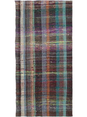 Atina Kırmızı Eskitme Yün Modern Desenli Yün Hav Toz Vermez Leke Tutmayan Salon Yolluk Mutfak El Dokuma Halı