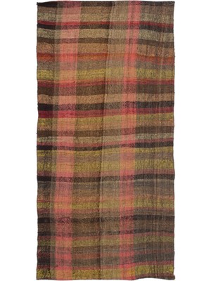 Teselya Sarı Patchwork Yün Modern Desenli Yün Hav Toz Vermez Leke Tutmayan Salon Yolluk Mutfak El Dokuma Halı