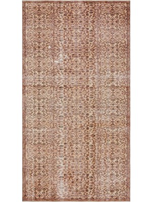 Atina Bej Eskitme Yün Modern Desenli Yün Hav Toz Vermez Leke Tutmayan Salon Yolluk Mutfak El Dokuma Halı