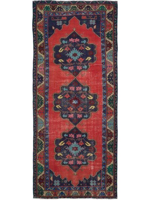 Atina Turkuaz Eskitme Yün Modern Desenli Yün Hav Toz Vermez Leke Tutmayan Salon Yolluk Mutfak El Dokuma Halı