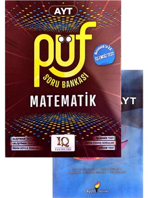 Iq Yayınları Püf Serisi Ayt Matematik Soru Bankası-Denem Hediye-