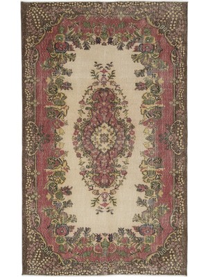 Atina Bej Eskitme Yün Modern Desenli Yün Hav Toz Vermez Leke Tutmayan Salon Yolluk Mutfak El Dokuma Halı