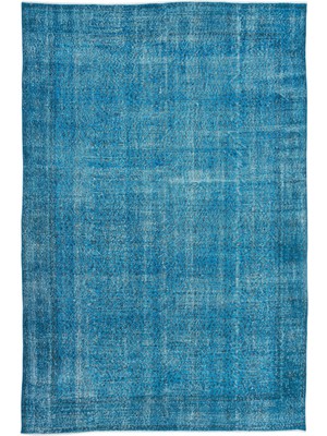 Hali.Net 215x315 cm Kahverengi Vintage Anadolu Yün Halı | Salon Yatak Odası Halısı | Doğal Yün El Yapımı El Dokuma Hav Vermez | UNİQUE-15559