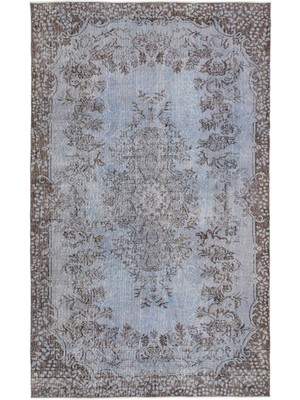 Atina Kahverengi Eskitme Yün Modern Desenli Yün Hav Toz Vermez Leke Tutmayan Salon Yolluk Mutfak El Dokuma Halı