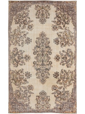 Atina Yeşil Göbekli Yün Modern Desenli Yün Hav Toz Vermez Leke Tutmayan Salon Yolluk Mutfak El Dokuma Halı