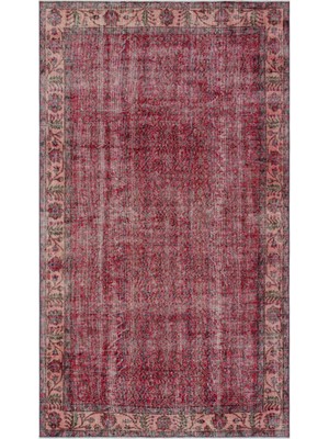 Atina Turkuaz Eskitme Yün Modern Desenli Yün Hav Toz Vermez Leke Tutmayan Salon Yolluk Mutfak El Dokuma Halı