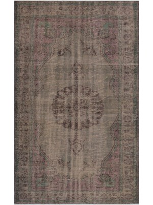 Atina Bej Eskitme Yün Modern Desenli Yün Hav Toz Vermez Leke Tutmayan Salon Yolluk Mutfak El Dokuma Halı