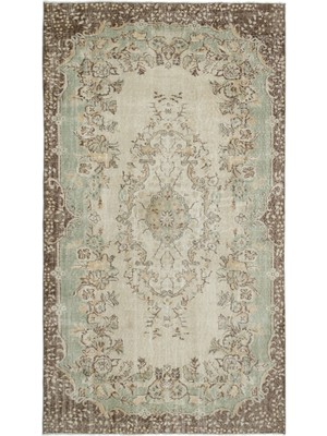 Atina Bej Eskitme Yün Modern Desenli Yün Hav Toz Vermez Leke Tutmayan Salon Yolluk Mutfak El Dokuma Halı