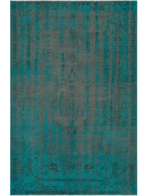 Atina Kahverengi Eskitme Yün Modern Desenli Yün Hav Toz Vermez Leke Tutmayan Salon Yolluk Mutfak El Dokuma Halı