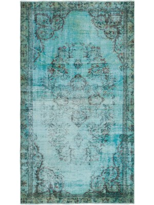 Atina Kahverengi Eskitme Yün Modern Desenli Yün Hav Toz Vermez Leke Tutmayan Salon Yolluk Mutfak El Dokuma Halı