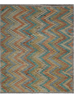 Hali.Net 202x245 cm Kahverengi Kahverengi/bej Elmas Etnik Geometrik Halı | Salon Yatak Odası Halısı | Hav Vermez | UNİQUE-30120