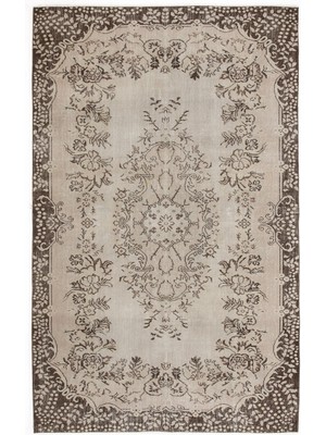 Hali.Net 171x280 cm Çok Renkli Atina Anadolu Yün Halı | Salon Yatak Odası Halısı | Doğal Yün El Yapımı El Dokuma Hav Vermez | UNİQUE-5828