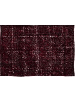 Hali.Net 271x396 cm Kırmızı Vintage Anadolu Eskitme Yün Halı | Geniş Salon Yatak Odası Halısı | Doğal Yün El Yapımı El Dokuma Hav Vermez | UNİQUE-11078
