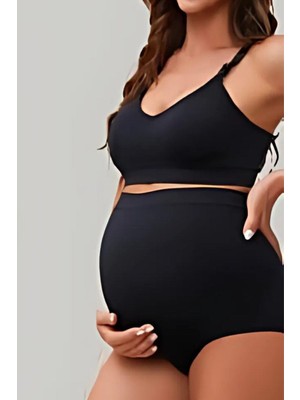 Hamile Slip Dikişsiz Korse Kadın 4449