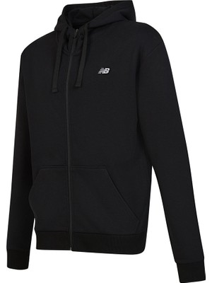New Balance Lifestyle Men Full Zip Siyah Ceket MNJ3526-BK