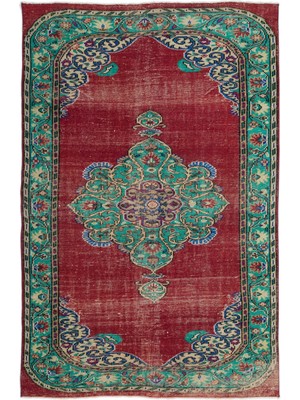 Atina Turuncu Eskitme Yün Modern Desenli Yün Hav Toz Vermez Leke Tutmayan Salon Yolluk Mutfak El Dokuma Halı