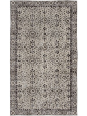 Girit Bej Çizgili Yün Modern Desenli Yün Hav Toz Vermez Leke Tutmayan Salon Yolluk Mutfak El Dokuma Halı