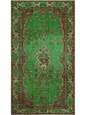 Atina Mavi Eskitme Yün Modern Desenli Yün Hav Toz Vermez Leke Tutmayan Salon Yolluk Mutfak El Dokuma Halı