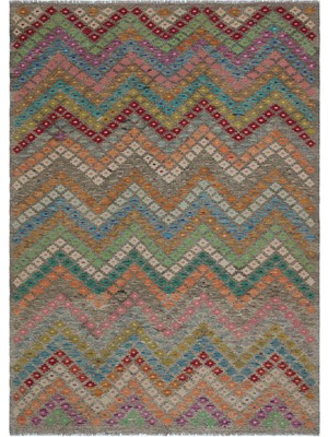 Atina Siyah Eskitme Yün Modern Desenli Yün Hav Toz Vermez Leke Tutmayan Salon Yolluk Mutfak El Dokuma Halı