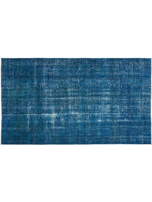 Hali.Net 161x277 cm Çok Renkli Vintage Anadolu Eskitme Yün Halı | Salon Yatak Odası Halısı | Doğal Yün El Yapımı El Dokuma Hav Vermez | UNİQUE-10898