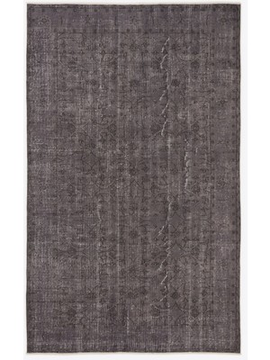 Atina Gri Eskitme Yün Modern Desenli Yün Hav Toz Vermez Leke Tutmayan Salon Yolluk Mutfak El Dokuma Halı