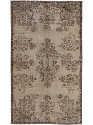 Teselya Pembe Patchwork Yün Modern Desenli Yün Hav Toz Vermez Leke Tutmayan Salon Yolluk Mutfak El Dokuma Halı