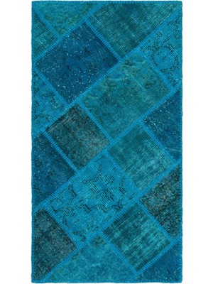 Hali.Net 80x150 cm Bej Vintage Anadolu Yün Halı | Mutfak Balkon Salon Halısı | Doğal Yün El Yapımı El Dokuma Hav Vermez | UNİQUE-25057