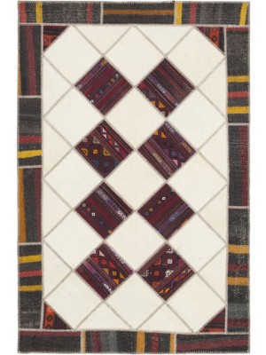 Hali.Net 170x257 cm Bej Atina Anadolu Yün Halı | Salon Yatak Odası Halısı | Doğal Yün El Yapımı El Dokuma Hav Vermez | UNİQUE-11514