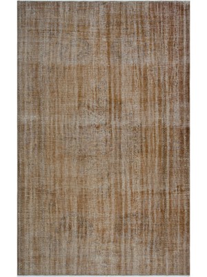 Hali.Net 183x288 cm Çok Renkli Kahverengi Soyut Vintage Eskitme Halı | Salon Yatak Odası Halısı | Hav Vermez | UNİQUE-23703