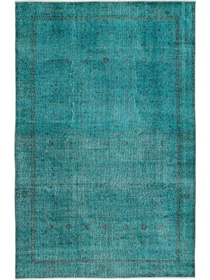 Ikat Mavi Ikat Ipek Modern Desenli Yün Hav Toz Vermez Leke Tutmayan Salon Yolluk Mutfak El Dokuma Halı