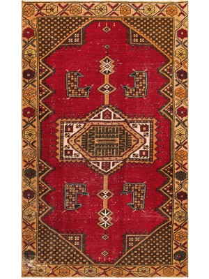 Atina Kahverengi Eskitme Yün Modern Desenli Yün Hav Toz Vermez Leke Tutmayan Salon Yolluk Mutfak El Dokuma Halı