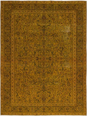 Hali.Net 288x391 cm Bej Vintage Anadolu Yün Halı | Geniş Salon Yatak Odası Halısı | Doğal Yün El Yapımı El Dokuma Hav Vermez | UNİQUE-16652