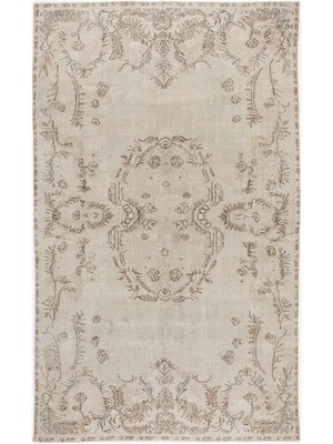 Atina Pembe Eskitme Yün Modern Desenli Yün Hav Toz Vermez Leke Tutmayan Salon Yolluk Mutfak El Dokuma Halı