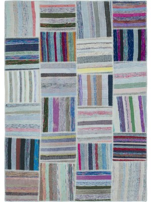 Iskece Bej Eskitme Yün Modern Desenli Yün Hav Toz Vermez Leke Tutmayan Salon Yolluk Mutfak El Dokuma Halı