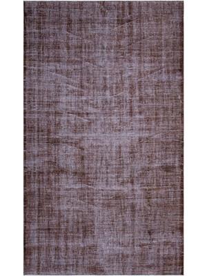 Atina Kırmızı Eskitme Yün Modern Desenli Yün Hav Toz Vermez Leke Tutmayan Salon Yolluk Mutfak El Dokuma Halı