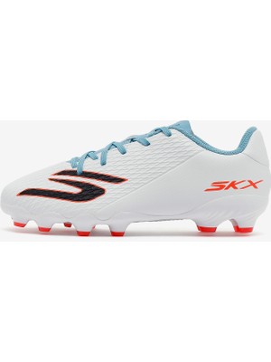 Skechers Skechers Skx 2 Jr Youth Mg Büyük Erkek Çocuk Beyaz Krampon 252160L Wtqp