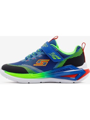 Skechers Tri-Namics 2.0 Büyük Erkek Çocuk Mavi Işıklı Spor Ayakkabı 401661L Blmt