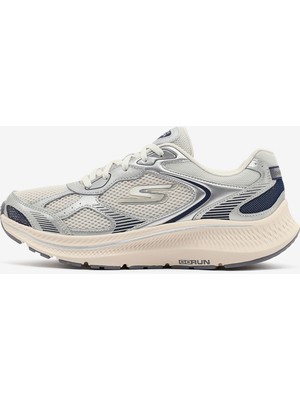 Skechers Go Run Consistent 2.0 Volt Kadın Gümüş/Lacivert Koşu Ayakkabısı 128633 Slnv