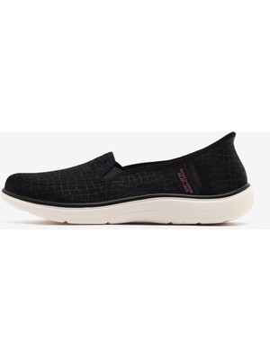 Skechers On-The-Go Flex Radiant-Sssire Kadın Siyah Günlük Ayakkabı 138362 Bkrg