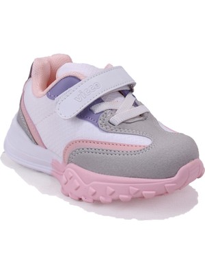 Vicco Surf 346B25K253 Beyaz Ortopedik  Günlük Kız Çocuk Spor Ayakkabı