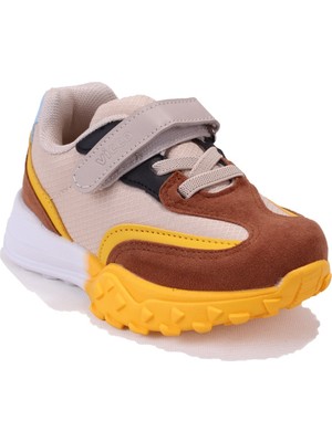 Vicco Surf 346B25K253 Bej Ortopedik  Günlük Erkek Çocuk Spor Ayakkabı