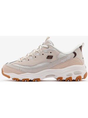 Skechers D'lites Smooth Nostalgia Kadın Bej Sneakers 150537 Nttp