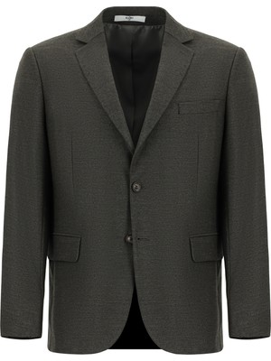 Kiğılı 4 Drop Relaxed Fit Rahat Kesim Klasik Desenli Ceket